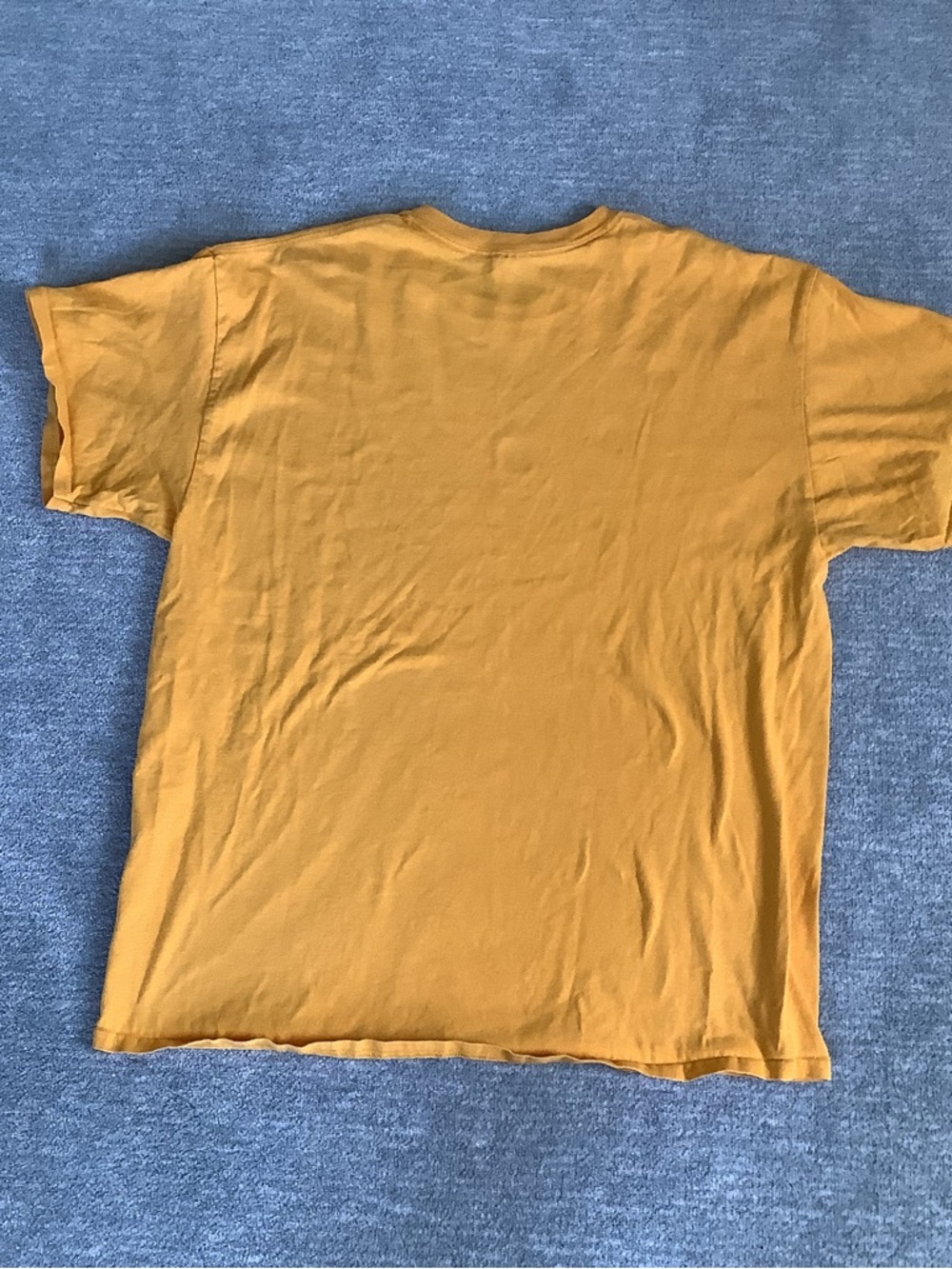 Gildan Golden Yellow "I'm a Pepper" 2013 Graphic Tee with Green Print Sz. XL - Picture 4 of 4